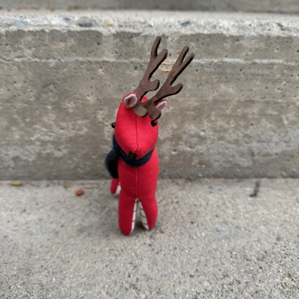 Target Fabric Deer Ornament 2019 Retired‎ Wondershop